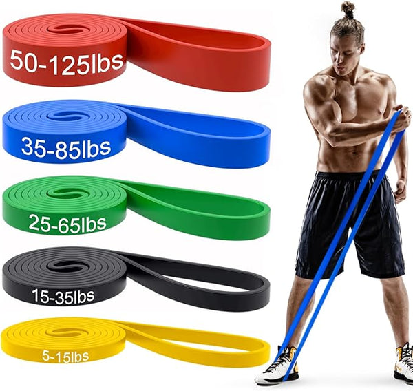 Pull-Up Assistance Resistance Bands Set for Workout & Training